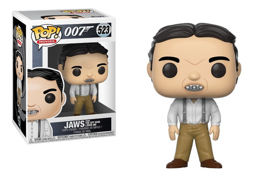 Funko Pop Movies 007 Jaws De The Spy Who Loved Me #523