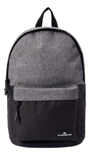 Mochila Quiksilver Modelo The Poster Gris Negro Impotada