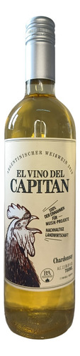 El Vino Del Capitan Chardonnay Organico 750ml