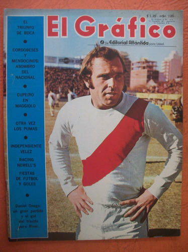 El Grafico 2659 22/9/1970 Onega River Boca Cupeiro Los Pumas