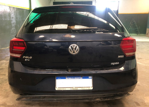 Volkswagen Polo 2018 En Marcha Trendline Chocado 1.6
