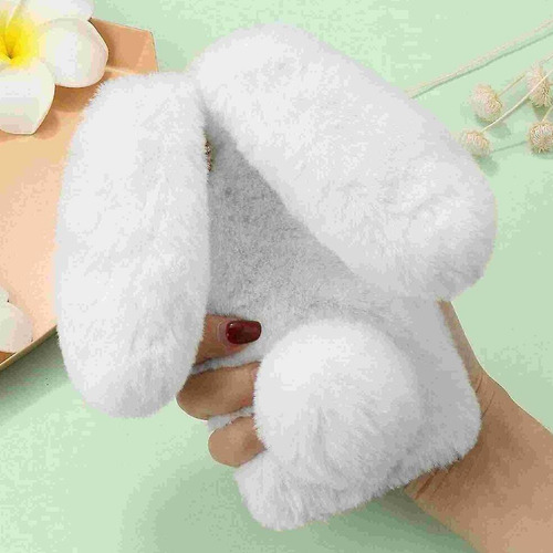 Funda Para Oppo Reno 12f 5g Conejo De Felpa Encantador Y