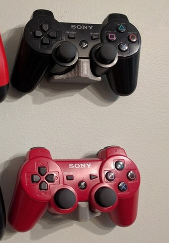 Imagen 2 de 3 de Soporte De Muro Para Control Ps3 Playstation 3 Impreso 3d