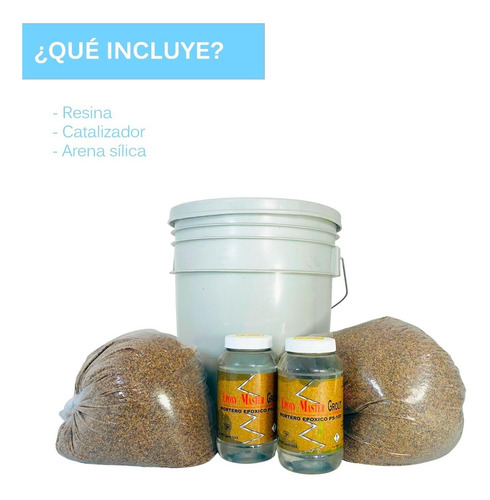 Mortero Epoxico Epoxymaster Grout 16 Kgs