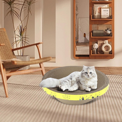 - Rascador Para Gatos En Forma De Cuenco, Protector