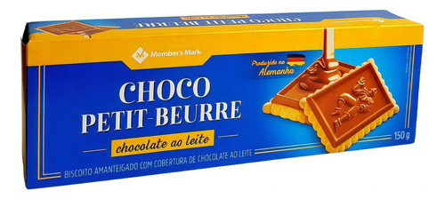 Biscoito Com Cobertura De Chocolate ao leite Choco Petit Beurr