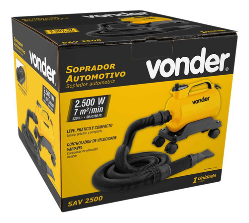 Soprador Automotivo Sav 2500 220 V Vonder