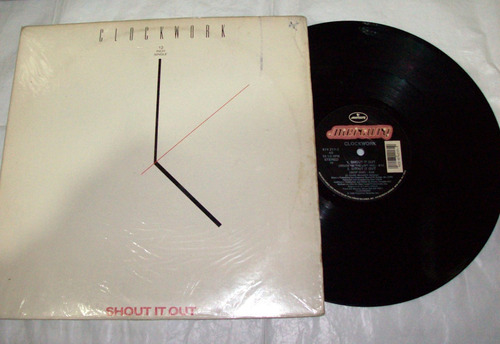  Clockwork - Shout It Out / Maxi Single Usa 1989 _ House Vg+