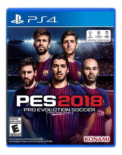 Pro Evolution Soccer 2018 Original Sellado Físico - Pes Ps4