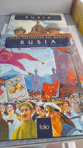 Atlas Culturales Del Mundo Rusia 2 Tomos Folio D12