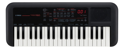 Teclado Portátil Mini Yamaha Pssa50 Color Negro 220v