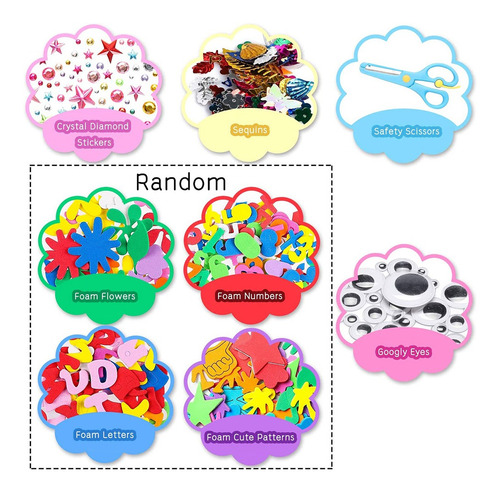 Diy Kids Crafts Supplies Kit Todo En Collage Collage