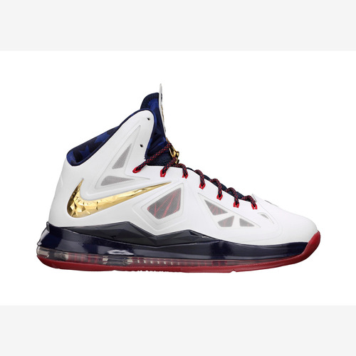 Zapatillas Nike Lebron X Sp Gold Medal Urbano 542244-100   