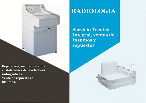 Reveladora Radiografica Repuesto Procesadora De Radiografias