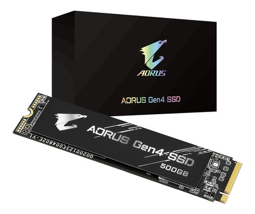 Disco Gamer M.2 Gigabyte Aorus Gen4 Ssd 500gb Pcie 4.0