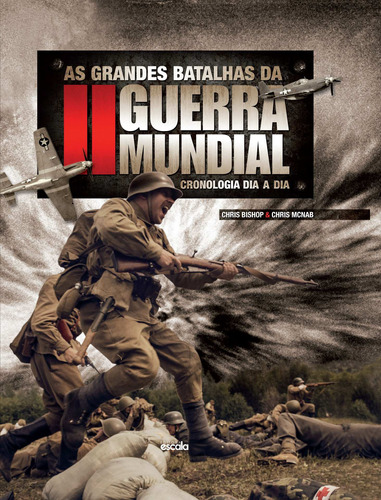 As grandes batalhas da II Guerra Mundial, de Bishop, Chris. Editora Lafonte Ltda, capa dura em português, 2017