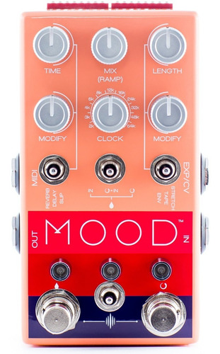 Mood - Chase Bliss Audio - Micro Looper Granular Delay Color Bubble Gum Pink