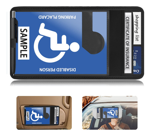 Soporte Para Cartel Discapacitado Automovil Accesorio