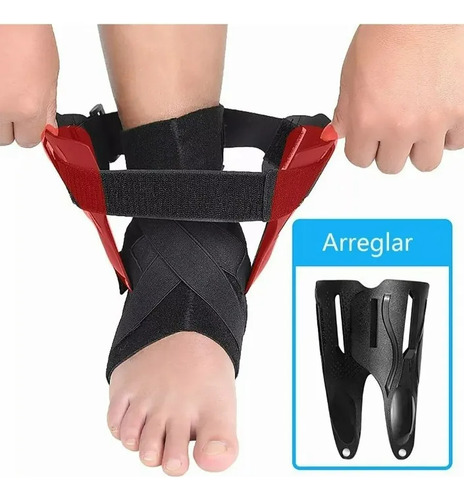 Protección De Tobillo/soporte De Tobillo/fijación De Tobillo Negro- L