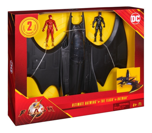 Figuras De Accion Dc Batwing Batman Y The Flash +3 