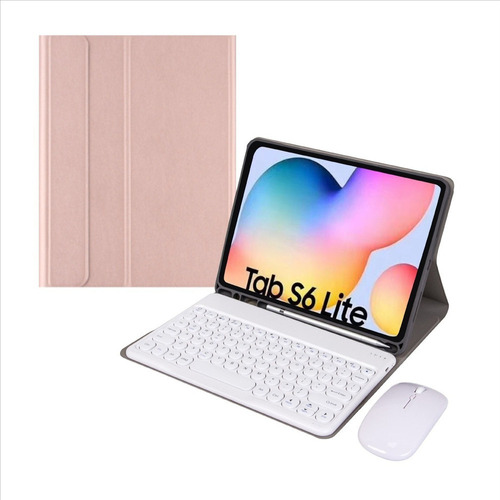 Jh Funda De Teclado Y Ratón Para Samsung Galaxy Tab S6 Lite