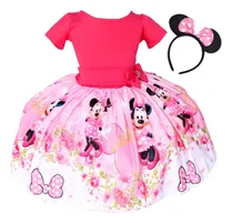 Comprar Vestido Infantil Varios Temas Divertidamente Stitch Tiara