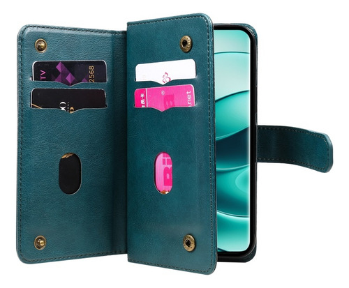 Funda Tipo Billetera Multifuncional Para Redmi Note 14 Pro+