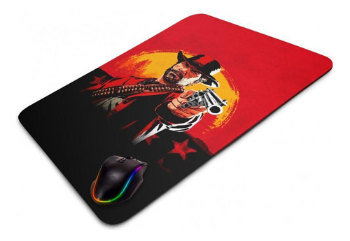 Mouse Pad Gamer Red Dead Redemption Mod6