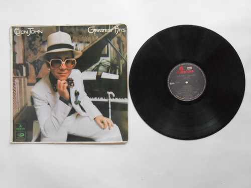 Lp Vinilo  Elton John Greatest Hits Edición Colombia 1973