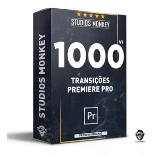 1000 Transições + 1000 Títulos Textos P/ Adobe Premiere