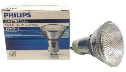 Lampada Cdm-rm Mini 35w Gu-10 Cor 942 25° Philips Cor da luz Branco-frio 220V (Usa Reator)