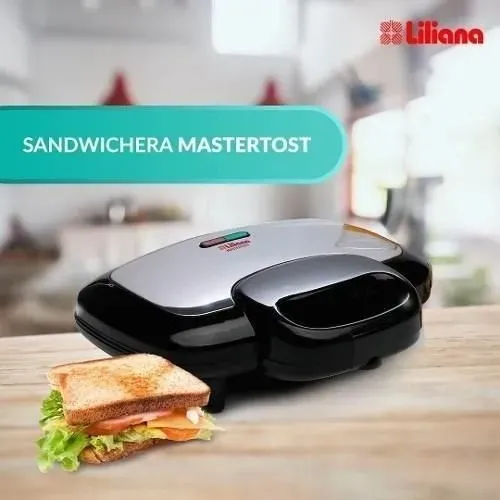 Sandwichera Liliana Mastertost As990 700w Oferta Calidad