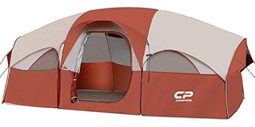 Campros Tent-8-person-camping-tiendas, Carpa Familiar Imperm