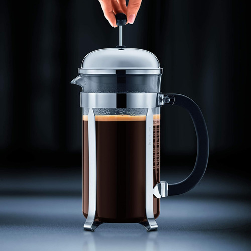 Cafetera De Prensa Francesa Bodum Chambord De Vidrio, 1 Litr