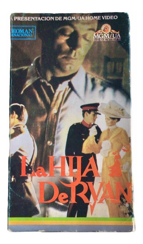 Película Vhs La Hija De Ryan - Cassette Doble - Perfecto (Usado)