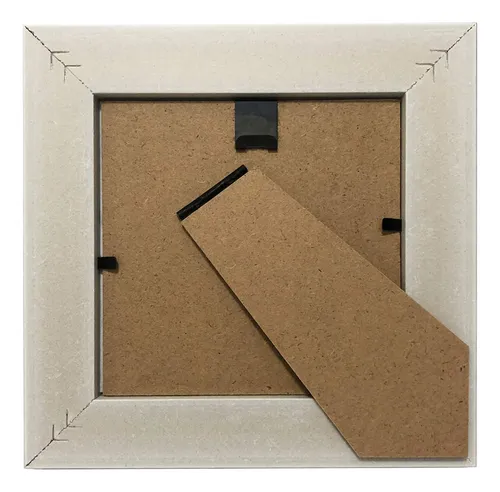 Marco De Fotos Framewold, 9 X 9 Cm, Cuadrado, Blanco