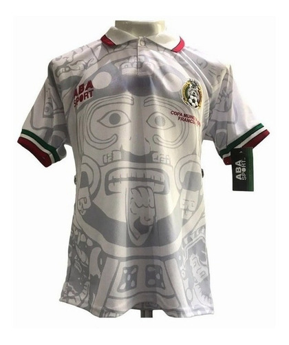 Camiseta Retro Del Mundial De México 1998 Visitante