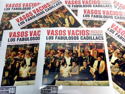 Los Fabulosos Cadillacs - Vasos Vacíos Vinilo Doble Nuevo