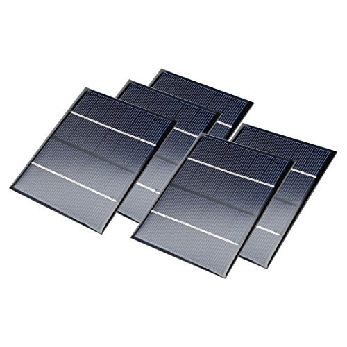 Panel Solar Mini Poli 5 Piezas 6v 200ma Bricolaje De Ju...