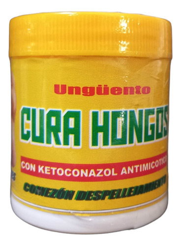Crema Cura Hongos 120 Gr Con Ketaconazol  ( 2 Pzas) 