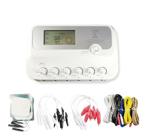 Estimulador Muscular, Electroacupuntura, 6 Canales,tens, Ems