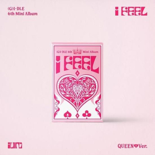 (g)i-dle I Feel (queen Ver.) Poster Sticker Booklet Photo Cd
