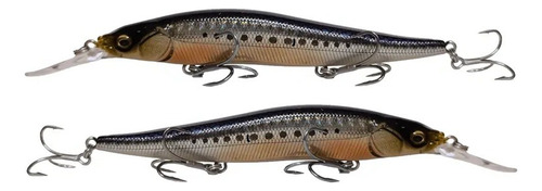 Isca Artificial Megabass Oneten R+1 - Cores Cor Gg Akahara Iwashi