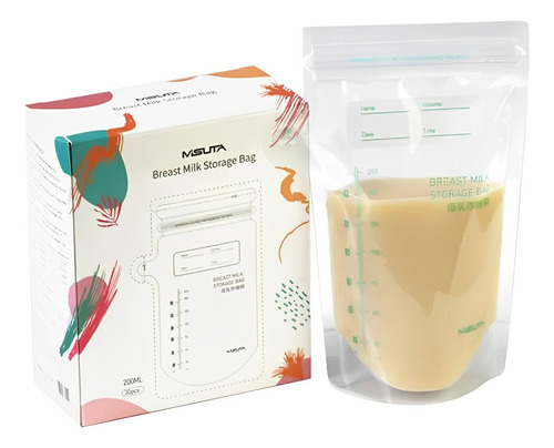 Bolsas Para Almacenar Leche Materna Kit De 30 Pzas