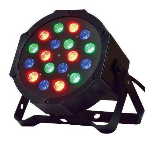 Luz Proton Par 18 Led Alta Luminosidad Rgb Audioritmico Dmx 220v