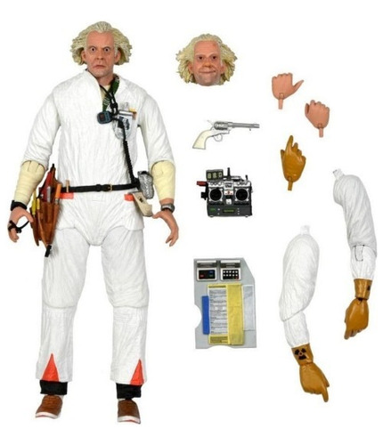 Ultimate Doc Brown 1985 Neca Back To The Future