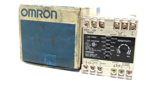 New Omron F2lp-wk4-us Metal Detector Amplifier F2lpwk4us Ddb