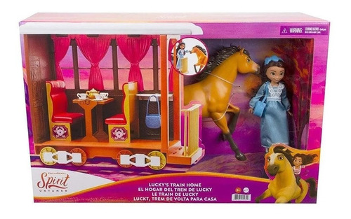 Spirit Muñeca Y Tren Regreso A Casa Original Mattel