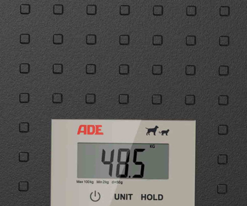 Imagen 2 de 7 de Balanza Bascula Digital Veterinaria Perros Gatos Ade 303600