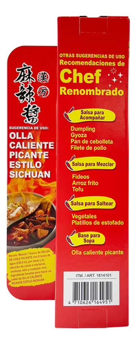 3 Pzs Salsa Asiatica De Chile Picante De 165 Gr C/u